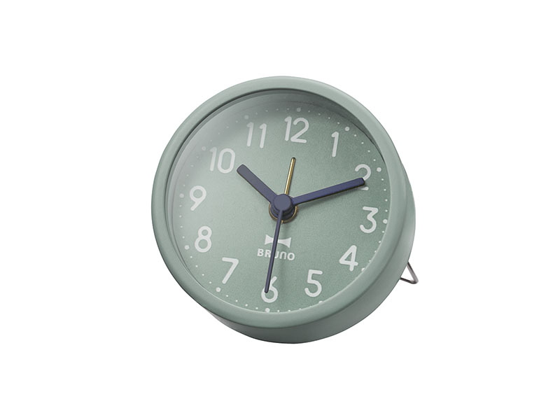 圓形迷你桌鐘 | 綠