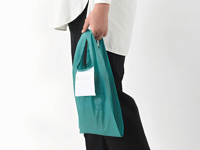 可收納環保袋S | 海軍藍