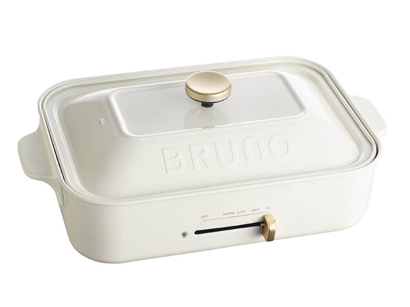 多功能電烤盤 | 杏仁白