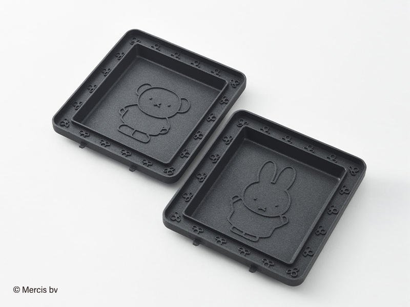 miffy單版厚燒三明治機 | 布魯納紅