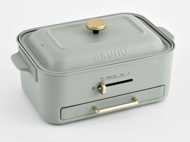 無煙多功能電烤盤 | 開心果綠